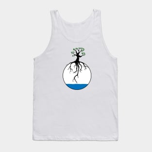 Tree with root in the water Tank Top